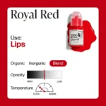 رنگ تاتو پرمابلند رویال رد (ROYAL RED)