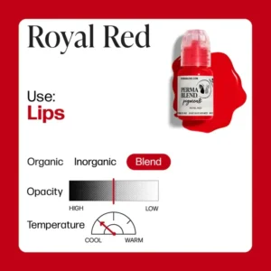 رنگ تاتو پرمابلند رویال رد (ROYAL RED)