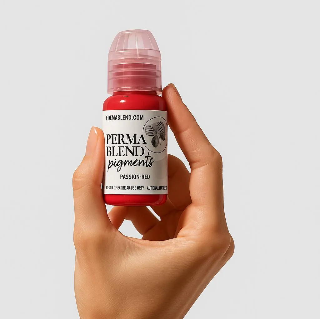 رنگ تاتو پرمابلند پشن رد (PASSION RED)