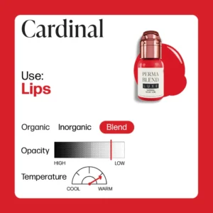 رنگ تاتو پرمابلند لوکس کاردینال CARDINAL