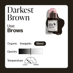 رنگ دارکست براون پرمابلند brown