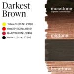 رنگ دارکست براون پرمابلند brown