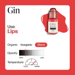 رنگ تاتو پرمابلند لوکس جین GIN
