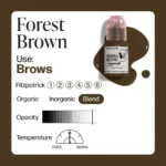 رنگ پرمابلند فارست برون brown