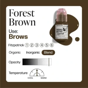 رنگ پرمابلند فارست برون brown