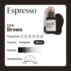 رنگ تاتو پرمابلند اسپرسو Espresso