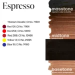 رنگ تاتو پرمابلند اسپرسو Espresso