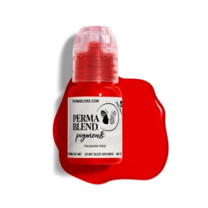 رنگ تاتو لب پرمابلند پشن رد Passion Red