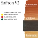 رنگ تتو پرمابلند لوکس زعفران SAFFRON LUXE