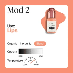 رنگ تاتو پرمابلند لوکس مود2 MOD2