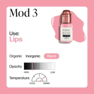 رنگ تاتو پرمابلند لوکس مود3 MOD3
