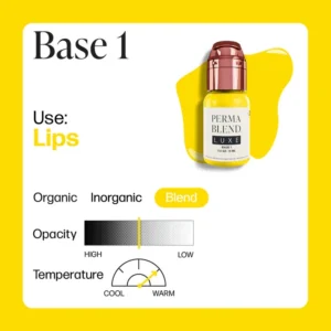 رنگ تاتو پرمابلند لوکس بیس 1 BASE1