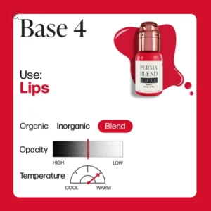 رنگ تاتو پرمابلند لوکس بیس 4 BASE4