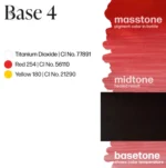 رنگ تاتو پرمابلند لوکس بیس 4 BASE4