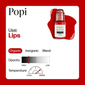 رنگ تاتو پرمابلند لوکس پاپی POPI